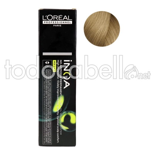 L'Oréal INOA 9.3 Blond très clair doré 60g "SANS AMMONIAQUE"