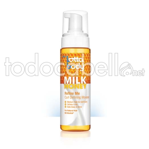 Lottabody Milk & Honey Refine Me Curl Defining Mousse 207ml