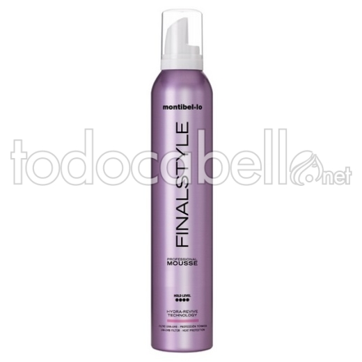 Montibel.lo Hydratante mousse texturation Finalstyle Strong Hold 320ml.