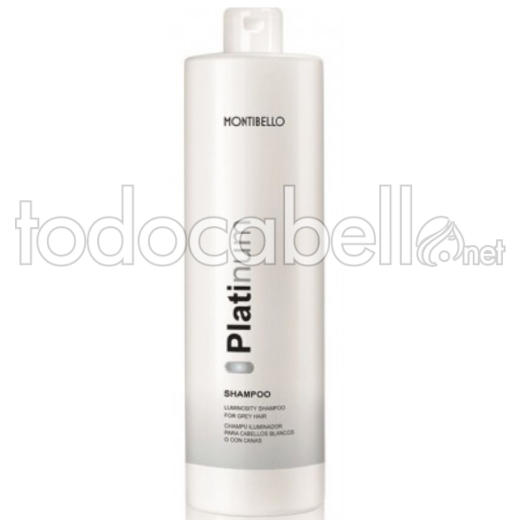Montibello Shampooing Platinum 1000ml cheveux blancs et les cheveux gris