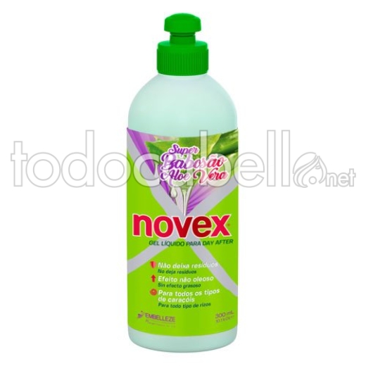 Novex Super Aloe Vera Leave In Acondicionador cheveux abîmés 500ml