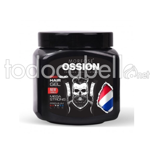 Ossion Premium Barber Line Red Gum Hair Gel 750ml