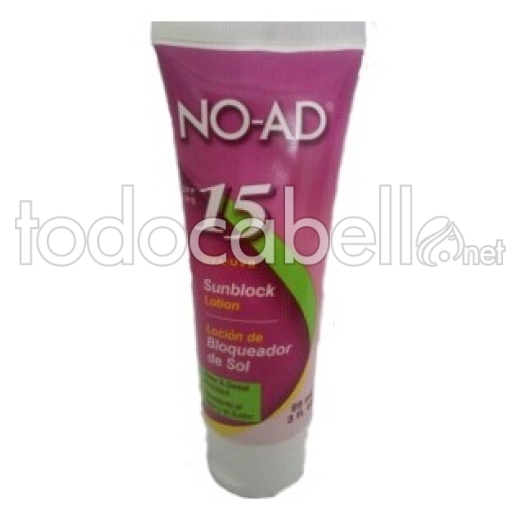 NO-AD Sunscreen SPF 15 100 ml
