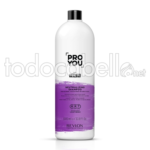 Revlon PROYOU The Toner Neutralizing Shampoo for Blonde Hair 1000ml