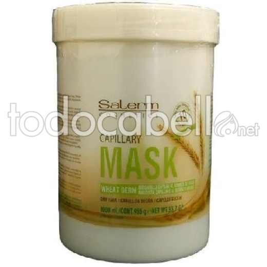 Masque cheveux Salerm Germe de blé.  1000ml cheveux secs.