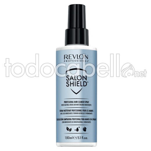Revlon Salon Shield Professional spray hydro-alcoolique protecteur pour les mains 150ml