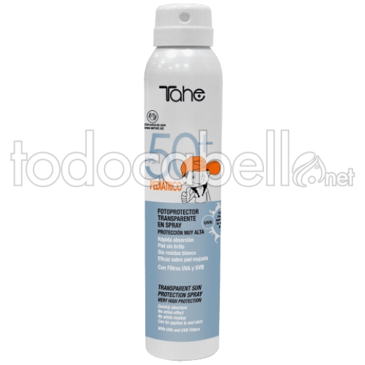 Tahe spray SPF 50 250ml Crème solaire pédiatrique