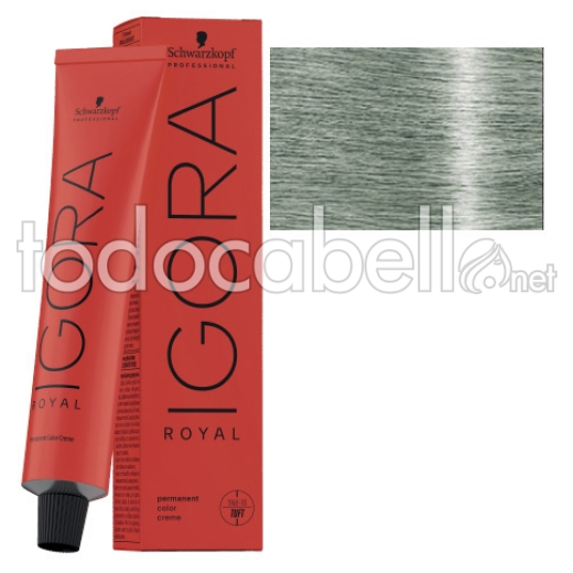 Schwarzkopf Tint Igora Royal 9.5-31 Toner Pastel Menthe + Oxygenated