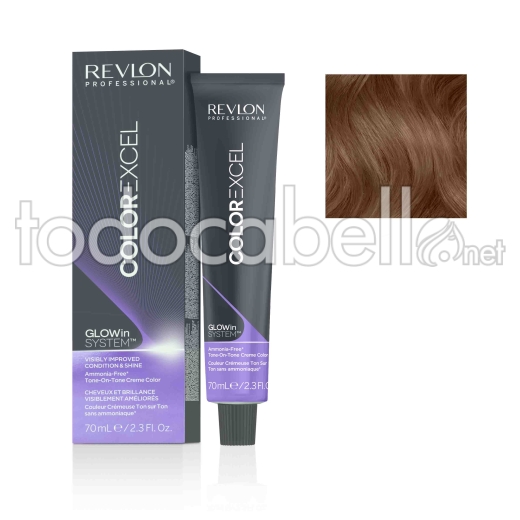 Revlon Tint Revlonissimo Color Excel 6.42 Cuivré blond Brown Irise 70ml