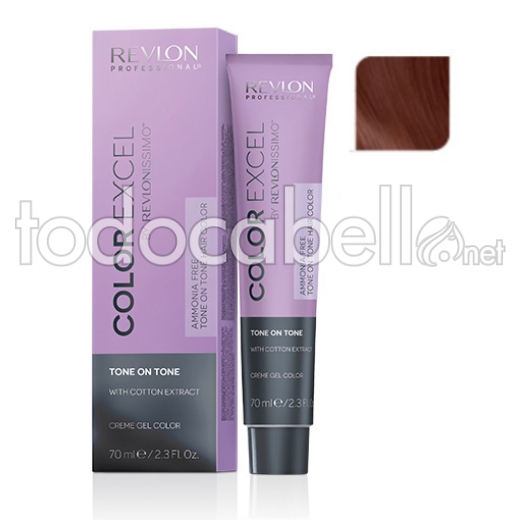 Revlon Tint Revlonissimo Color Excel 5.40 Light Brown Intense Copper 70ml