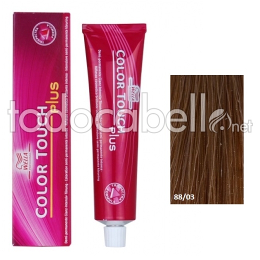Wella Color Touch Plus 88/03 Tint Blond clair Dorado naturel 60ml