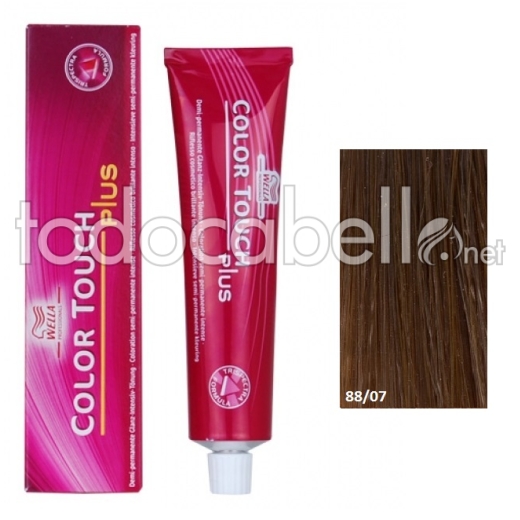 Wella Color Touch Plus 88/07 Tint Blond clair Brown 60ml naturel 60ml