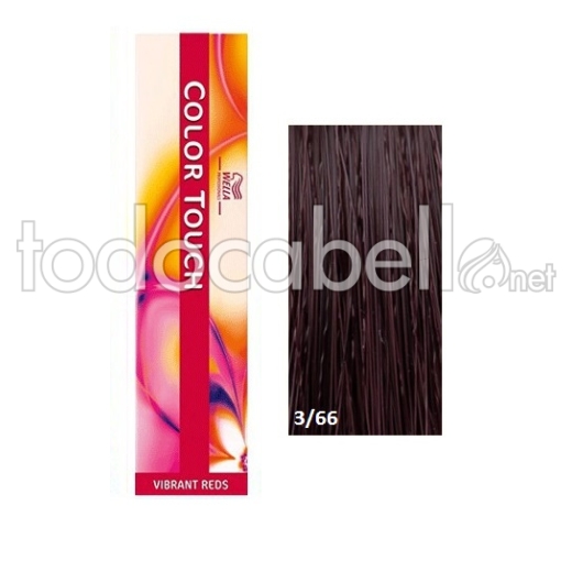 Wella Color Touch 3/66 brun foncé Teinte Violet Intense 60ml 60ml