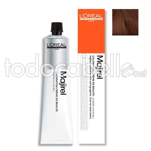L'Oréal Tinte MAJIREL 7.4 Rubio Cobrizo 50 ml.