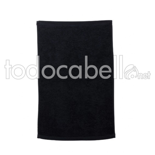 Eurostil serviette noire 50x90