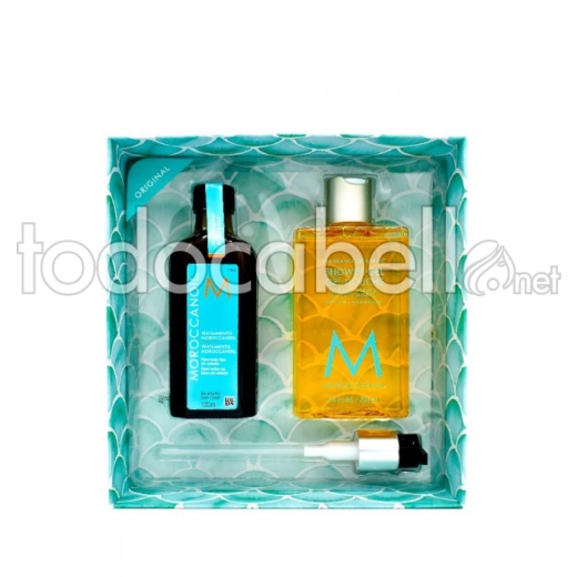 Moroccanoil Tratamiento 100ml + Gel de ducha de Argán 250ml