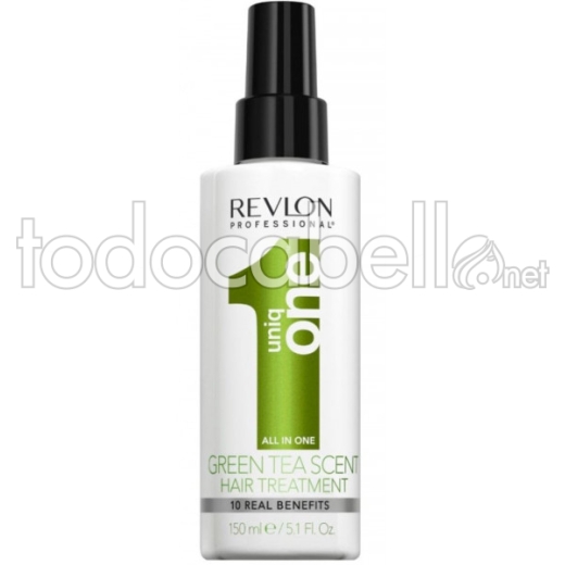 Revlon Uniq One 10 en 1 GREEN TEA professionnelle Traitement des cheveux 150ml