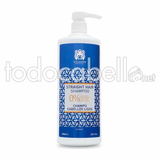 Valquer Shampooing Cheveux Lisses 0% 1000ml