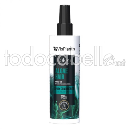 VisPlantis Spray Acondicionar cabello graso con algas 200ml