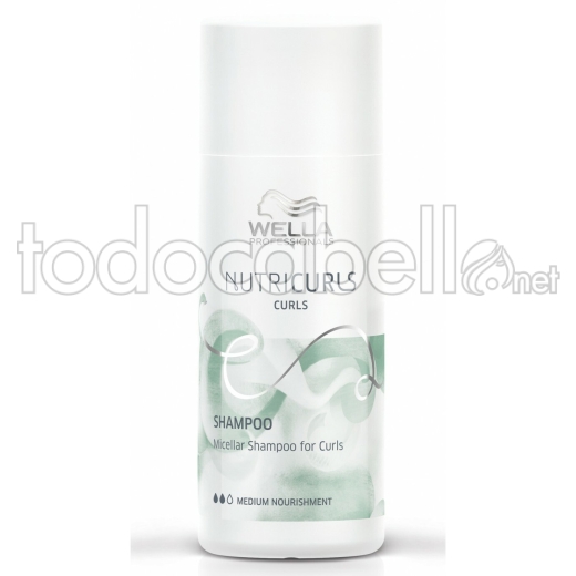 Wella MINI Nutricurls Shampooing Micellaire pour Boucles 50ml