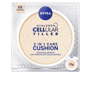 Nivea Hyaluron Cellular Filler 3in1 Care Cushion ref 02-medium 15 Gr