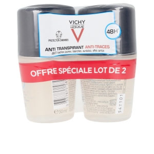 Vichy Homme Deo Roll-on Antitranspirante 48h Lote 2 Pz