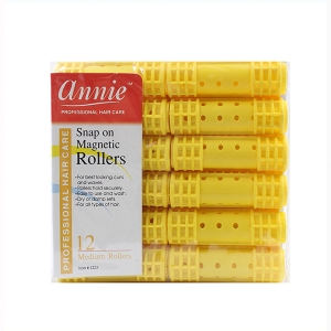 Annie Yellow Magnetic Rolls (12/medium) ref.1223