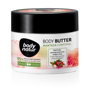 Body Natur Body Butter Red Fruits, Pomegranate And Dragon Fruit Body Butter 200ml