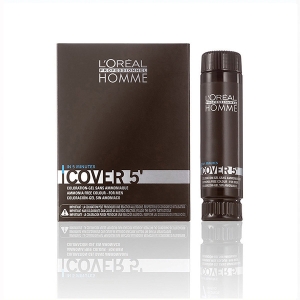 Loreal Homme Cover 5 Nº4 3x50ml  châtain