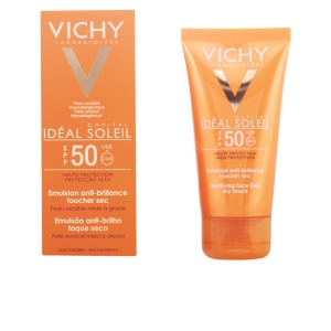 Vichy Idéal Soleil Emulsion Anti-brillance Toucher Sec Spf50 50 Ml