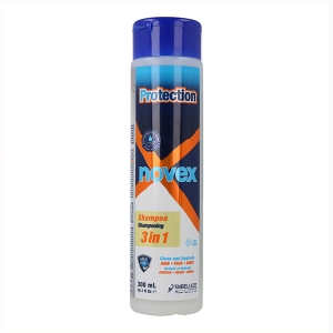 Novex Protection Shampoo 3 In 1 300ml (Hair Face Body)