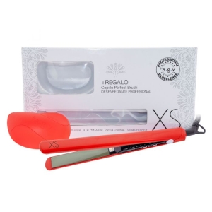 a.g.v Fer à lisser Professional XS Coral + Perfect Brush Coral