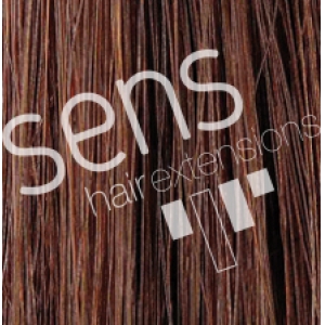 Extensions de cheveux 100% naturels humains Reny Cousu 90x50cm chocolat lisse