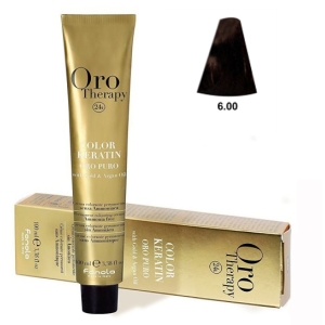 Fanola Tinte Oro Therapy "Sans ammoniaque" 6.00 Blond Foncé Intense 100ml