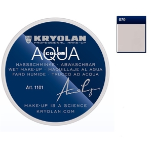 070 Aquacolor Kryolan eau maquillage et 8ml ref corps: 1101