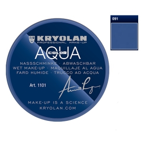 091 Aquacolor Kryolan eau maquillage et 8ml ref corps: 1101