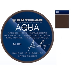 Maquillage Kryolan 101 8 ml d'eau et Aquacolor ref corps: 1101
