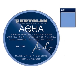 Maquillage Kryolan 8ml G82 Aquacolor eau et ref corps: 1101