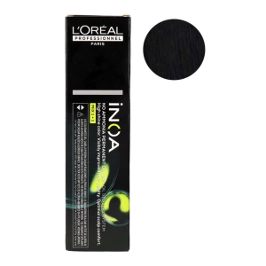 L'Oréal Tint Inoa 1 Noir 60g "SANS AMMONIAQUE"