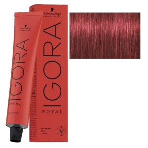 Tint Schwarzkopf Igora Royal 6-88 Blond foncé Rouge Intense + Oxigenada  Kosswell