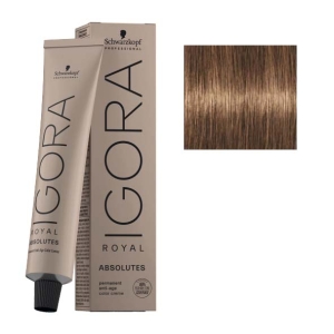 Schwarzkopf Tint Igora Royal ABSOLUTES 7-50 Dorado Natural Blond Mi-longs 60ml