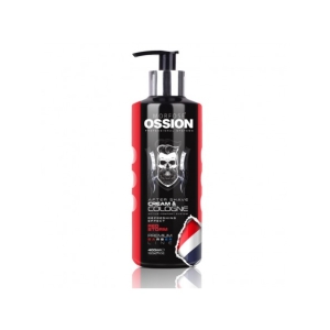 Ossion Premium Barber Line Face Cream Cologne Red Storm 400ml