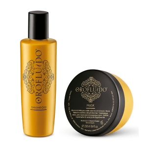 Pack Revlon Orofluido Shampoo 200ml + Mask 250ml