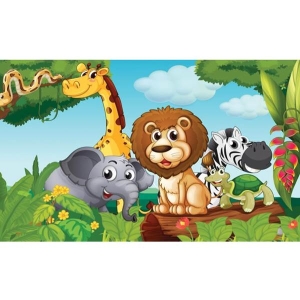 Steinhart Cape de cheveux pour enfants 80x105 Ref: jungle