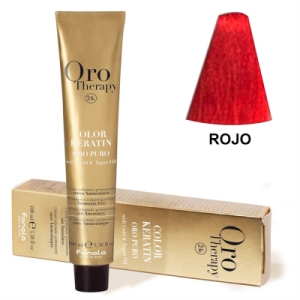 Fanola Tinte Oro Therapy "Sans ammoniaque" Red 100ml
