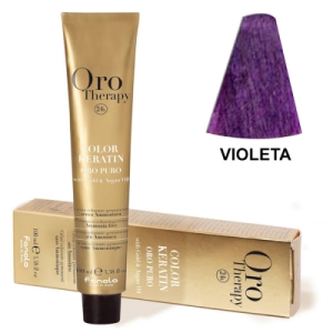Fanola Tinte Oro Therapy "Sans ammoniaque" Violet 100ml