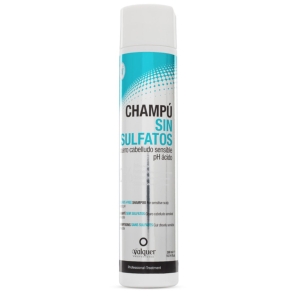 Valquer Shampooing sans sulfates 0% cuir chevelu sensible pH acide 300ml