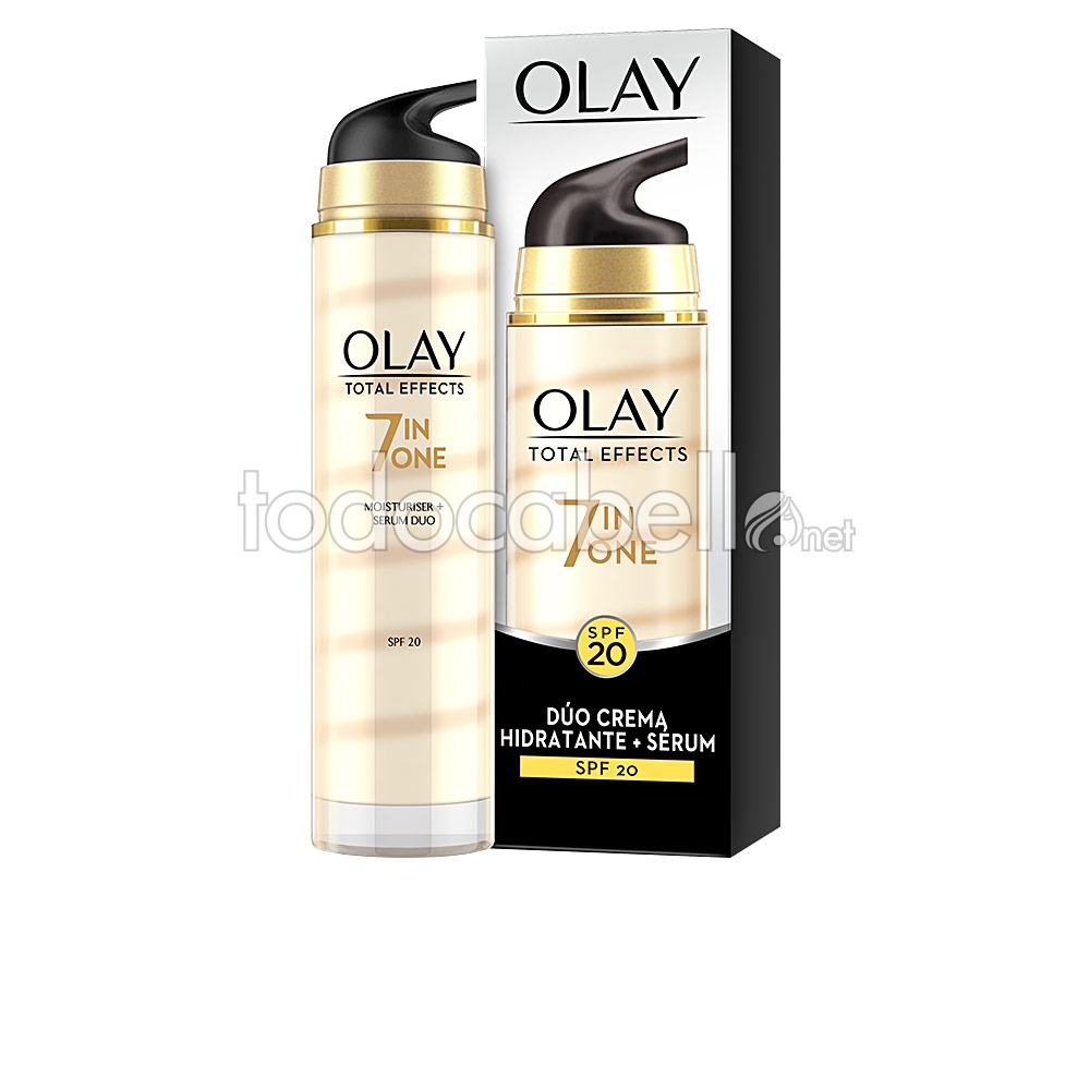 Olay Total Effects, Duo Crème + Sérum Anti-âge SPF20 40 ml