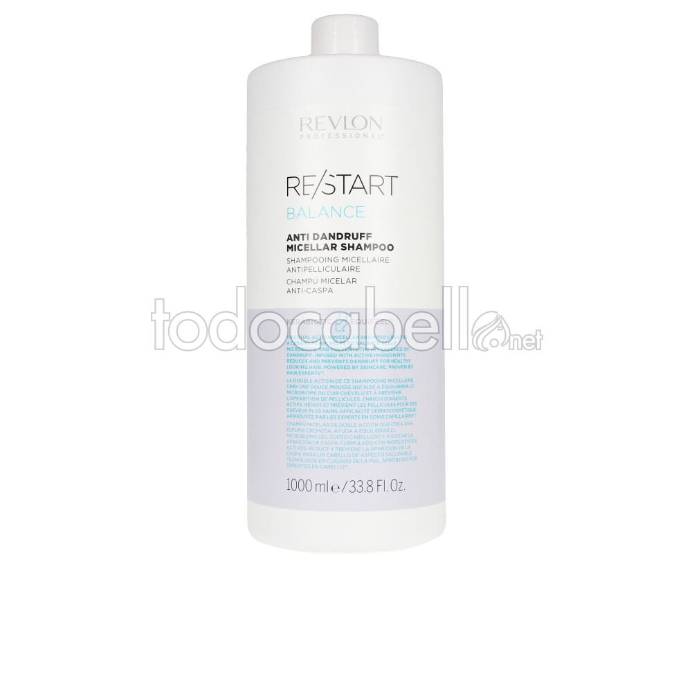 Revlon Re-start Balance Anti Dandruff Shampoo 1000 Ml